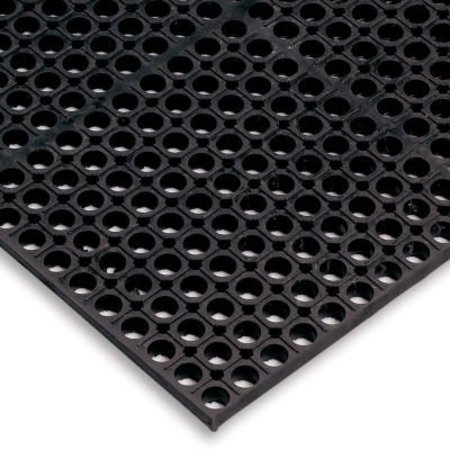 TENNESEE MAT CO Wearwell WorkSafe  Grease Resistant Drainage Mat 7/8in Thick 3' x 5' Black 477.78x3x5GRSBK